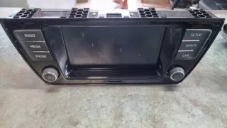6V0035869H 6V0035869 9G2X0299 Блок навигации Skoda Fabia 3 Арт e8371626, вид 1