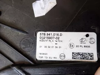 57B941016D Фара правая Skoda Karoq Арт e10671372, вид 3