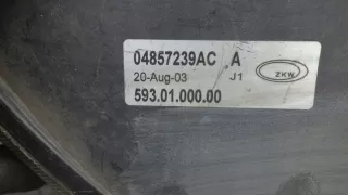 04857239AC Фара противотуманная левая Chrysler Voyager 4 Арт e10673217, вид 5
