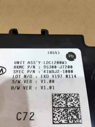 95300-J7200 Блок управления (другие) Kia Ceed 1 Арт e10681380, вид 2