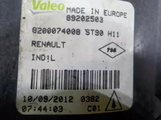 8200074008 89202503 Фара противотуманная левая Renault Megane 3 Арт e10683949, вид 4