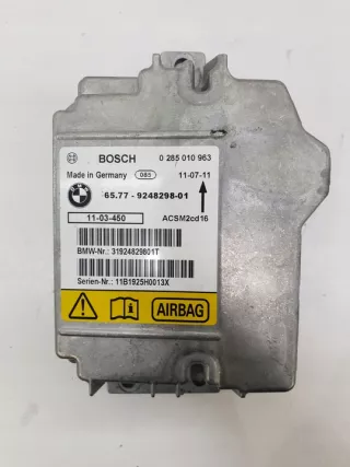 9248298 Блок AirBag BMW 1 E81/E82/E87/E88 Арт e10695547, вид 1