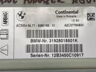 9280185 Блок AirBag BMW 5 F10/F11/GT F07 Арт e10695924, вид 6
