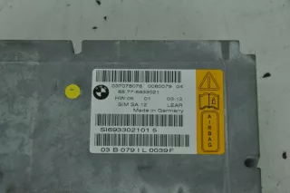 6933021 Блок AirBag BMW 7 E65/E66 Арт e10696358, вид 2