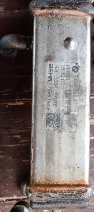 780518903 7801942 Радиатор EGR BMW 1 E81/E82/E87/E88 Арт e10699772, вид 4