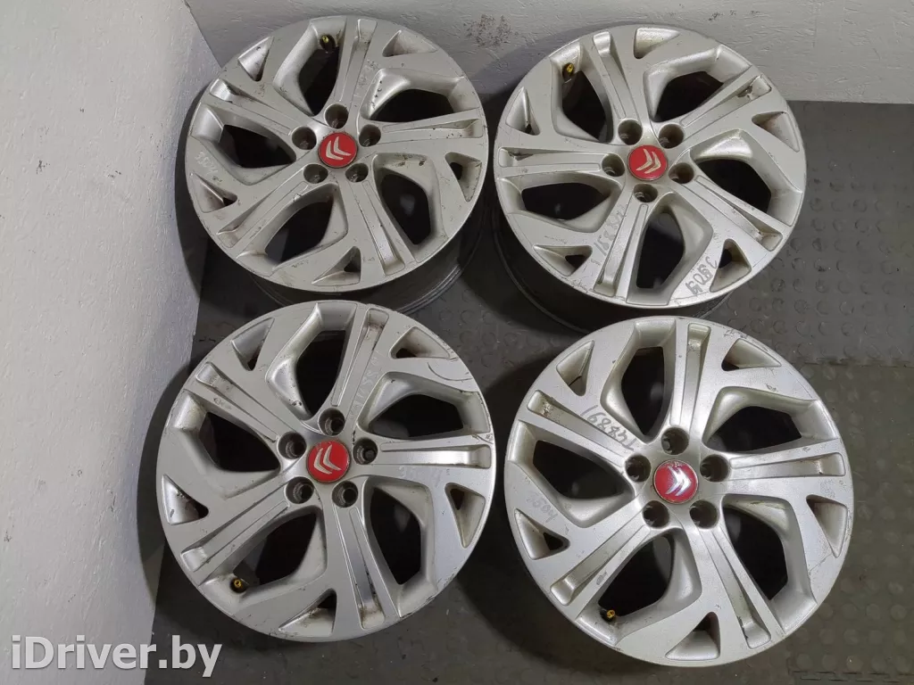 96770901ZV Комплект литых дисков R17 5x108 DIA65.1 к Citroen C4 Picasso 2 Арт 20334409