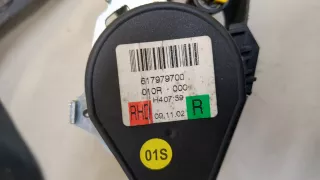 1K4857706BK Ремень безопасности передний правый Volkswagen Golf 6 Арт 20442565, вид 2