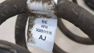 3Q0511115AJ Пружина подвески задняя Volkswagen Passat B8 Арт 20443613, вид 2