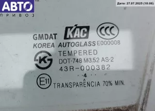  Стекло двери передней левой Daewoo Nubira j200 Арт 55130224, вид 2