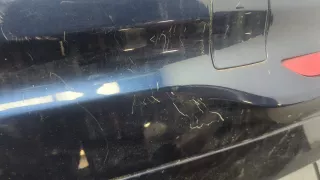 Бампер задний синий BMW 2 F22/F23 2014г. 51127390347,7390347 - Фото 2