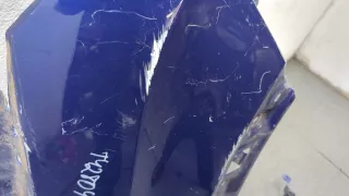 9812305680 Крыло переднее правое синее Peugeot 3008 2 Арт 9163695, вид 2