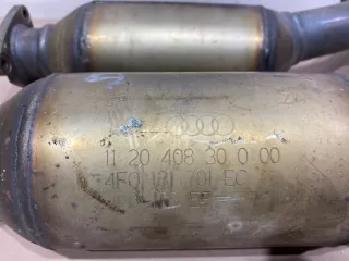 4F0254505LX Приёмная труба гофра Audi A6 C6 (S6,RS6) Арт 2-33952, вид 3