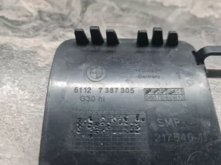 51127387305 Заглушка (решетка) в бампер BMW 5 G30/G31 Арт 2-38172, вид 4
