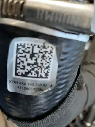 8K0145738AH Патрубок интеркулера Audi A4 B8 Арт 2-45558, вид 4
