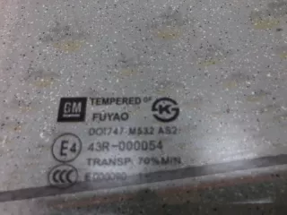 96690111 Стекло двери Chevrolet Spark M300 Арт 2-51621, вид 2