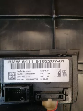 64119182287 Панель управления климатом BMW 3 E90/E91/E92/E93 Арт 2-124389, вид 4