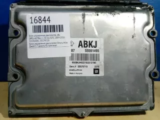 55591495 Блок управления двигателем Opel Astra J Арт 2-136767, вид 2