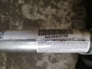 A2098600105 Подушка безопасности боковая (шторка) Mercedes CLK W209 Арт 2-152414, вид 2