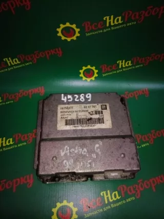 6237797 Эбу блок управления двигателем Opel Astra G Арт 2-200066, вид 1