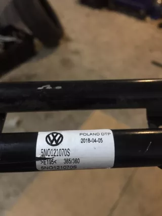 5N0121070S Трубка охлаждающей жидкости металлическая Volkswagen Tiguan 1 Арт 2-244340, вид 3