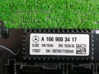 A1669003417 Блок управления печки/климат-контроля Mercedes GLS X166 Арт 2-319361, вид 3