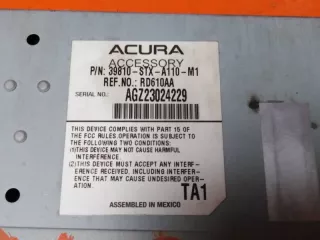 39810-STX-A010-M1 Дисплей Acura MDX 2 Арт 2-440013, вид 6