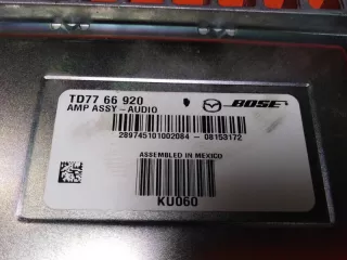 TD77 66 920 Усилитель музыкальный Mazda CX-9 1 Арт 2-455646, вид 7