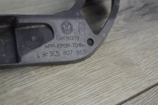 3C5807861 Кронштейн бампера центральный Volkswagen Passat B6 Арт 2-458664, вид 3