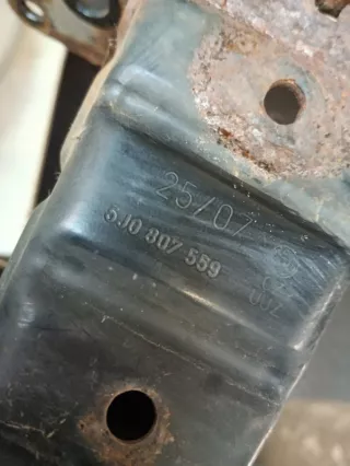 5J0807559 Усилитель бампера переднего Skoda Praktik Арт 2-530803, вид 8