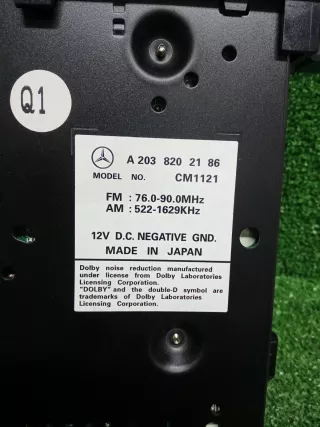 A2038202186 Магнитола мультимедиа Mercedes C W203 Арт 2-565811, вид 8