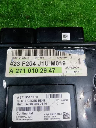 A2719000100 Блок управления двигателем Mercedes C W204 Арт 2-567098, вид 4