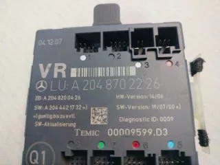A2128203785 Блок управления двери Mercedes C W204 Арт 2-593909, вид 6