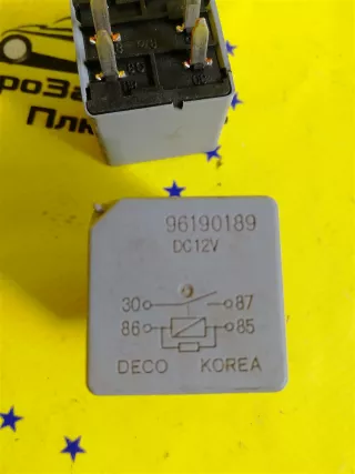96190189 Реле Chevrolet Lacetti Арт 2-603792, вид 4