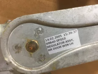 69840-0F010 Стеклоподъемник Toyota Corolla E120 Арт 2-613356, вид 3