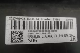 8W0807521K9B9 Юбка задняя Audi A4 B9 Арт 2-614339, вид 7