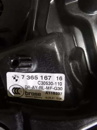 51337487087 Стеклоподъемник электр. задний левый BMW 5 E61 Арт 2-618150, вид 4