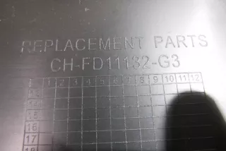 1724261 Решетка в бампер центральная Ford Mondeo 3 Арт 2-621771, вид 3