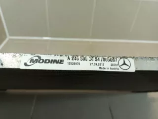 A2465000454 Радиатор кондиционера Mercedes B W246 Арт 2-630882, вид 9