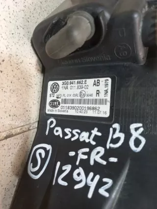 3G0941662E Фара противотуманная правая Volkswagen Passat B8 Арт 2-640451, вид 6