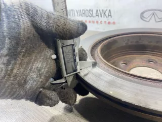 43206CA000 Диск тормозной передний Infiniti Q70 1 restailing Арт 2-686084, вид 3