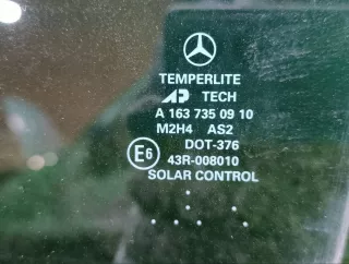 A1637350110 Стекло Mercedes ML W163 Арт 2-694657, вид 6