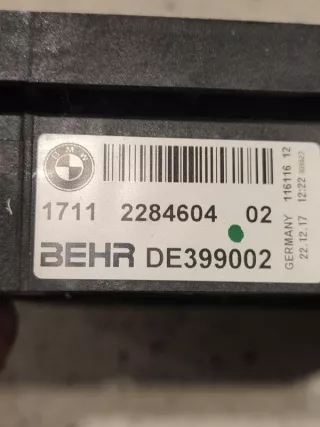 17112284604 Радиатор дополнительный BMW M4 F82/F83 Арт 2-758335, вид 5