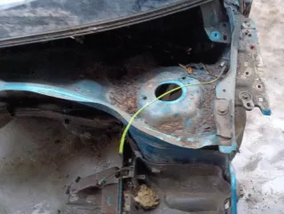7212TL Лонжерон левый Peugeot 207 Арт 2-766950, вид 4