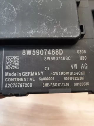 8W5907468D Диагностический интерфейс Audi Q7 4M Арт 2-788551, вид 7