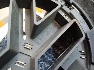 3C8853651QGRU Решетка радиатора Volkswagen Passat B7 Арт 2-822346, вид 9