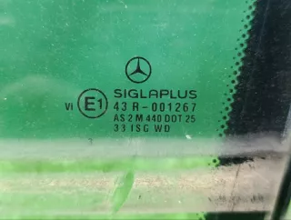 A1407200318 Стекло Mercedes S W140 Арт 2-831072, вид 7