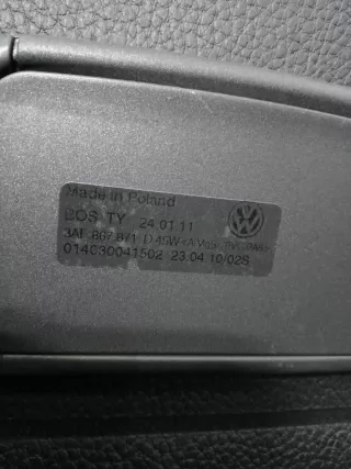 3AF867871H Шторка багажника Volkswagen Passat B7 Арт 2-851295, вид 7