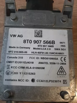 8T0907566B Радарный датчик Porsche Cayenne 958 Арт 2-852327, вид 5