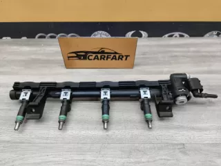 98mf9f593bc Топливная рампа с форсунками Ford Focus 2 restailing Арт 2-926795, вид 1