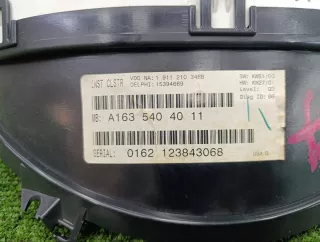 A1635404011 Щиток приборов (приборная панель) Mercedes ML W163 Арт 2-948038, вид 6